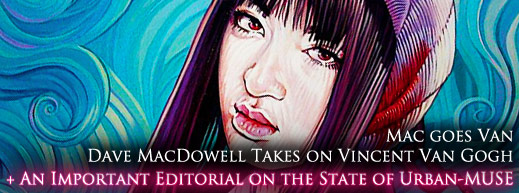 URBAN-MUSE - Dave MacDowell Vincent Van Gogh